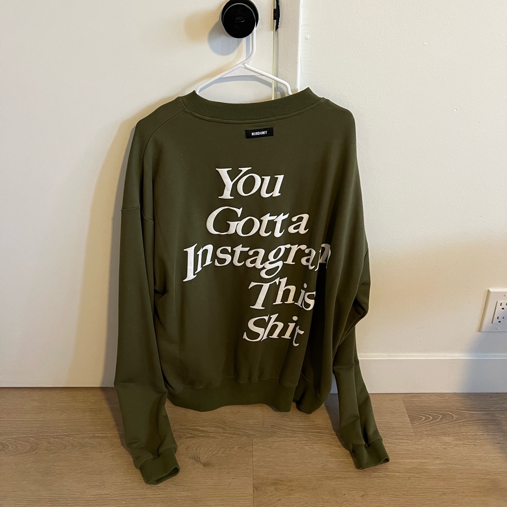 Nerdunt Crewneck